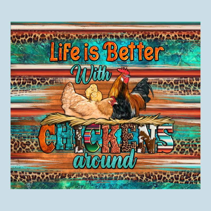 Life Is Better With Chickens Around Chicken Coop Ladies Tee by Artiststas | Teevron