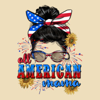 All American Mama 4th Of July Premium Hoodie | Teevron