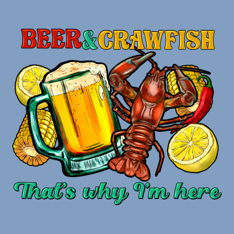Beer&crawfish That's Why I'm Here Urban Hoodie by FaDigitalArtStudio | Teevron