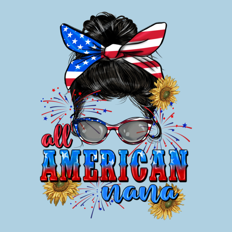 All American Nana 4th Of July Premium Hoodie by CowGirlArtShop | Teevron