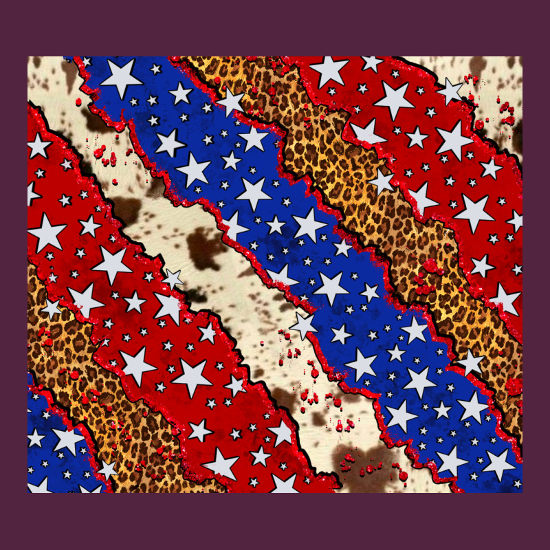 4th Of July Usa Flag Leopard Cowhide 20oz Tumbler Urban Hoodie by Neo Western | Teevron