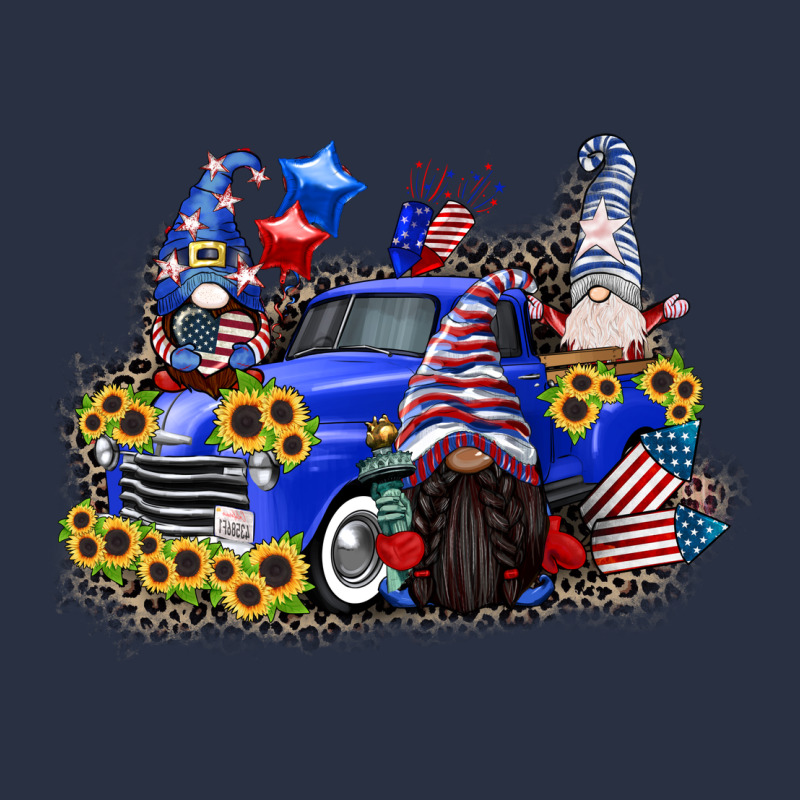 4th Of July Gnomes With Truck Urban Hoodie by CowGirlArtShop | Teevron