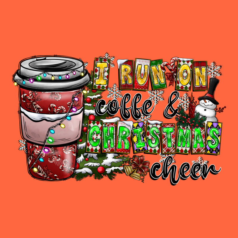 I Run On Coffee And Christmas Cheer Premium Hoodie by CowhideDigitalArt | Teevron