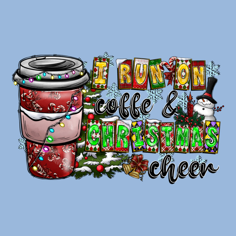 I Run On Coffee And Christmas Cheer Premium Hoodie by CowhideDigitalArt | Teevron