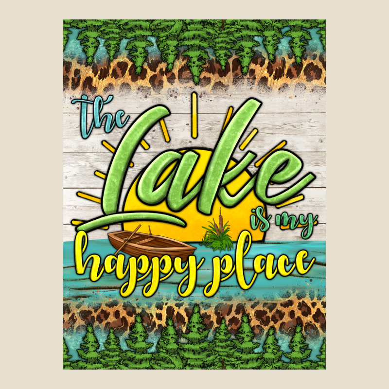 The Lake Is My Happy Place Air Freshener Urban Hoodie by HRA Design Shop | Teevron