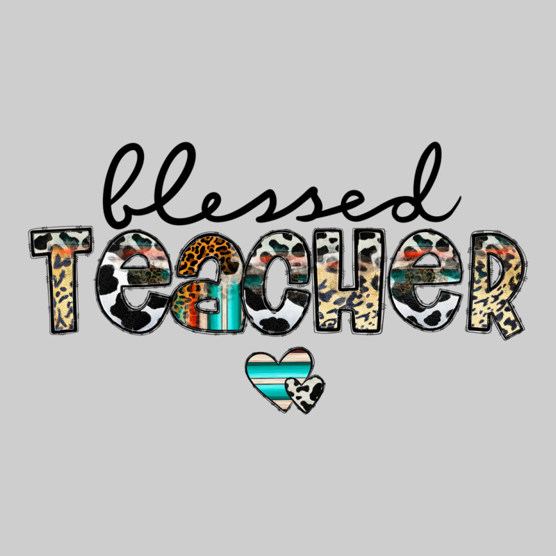 Blessed Teacher Premium Tee by CowhideDigitalArt | Teevron