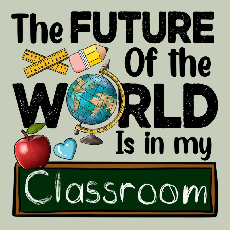 The Future Of The World Is In My Classroom Long Sleeve Tee by BarkalooDesign | Teevron