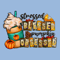 Stressed Blessed Pumpkin Obsessed Premium Hoodie | Teevron