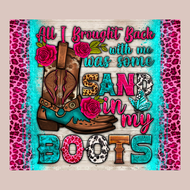 All I Brought Back With Me Was Some Sand In My Boots Tumbler Premium Hoodie by HRA Design Shop | Teevron