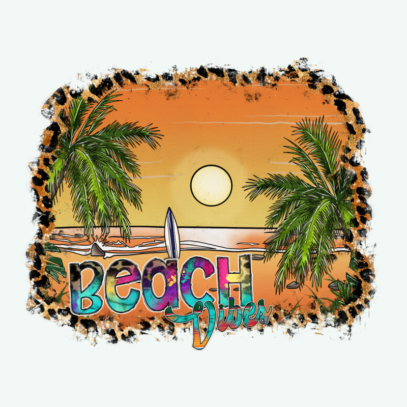 Beach Vibes Premium Hoodie by SublimationCraftShop | Teevron