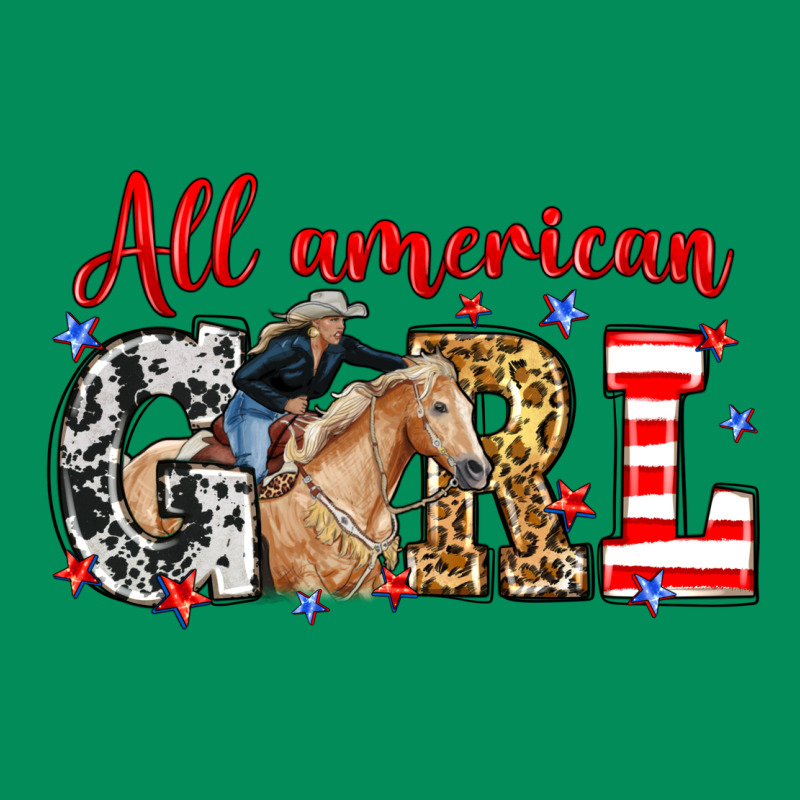 All American Girl With Cowgirl Urban Hoodie by Neo Western | Teevron