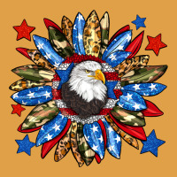 American Flag Sunflower Premium Hoodie | Teevron