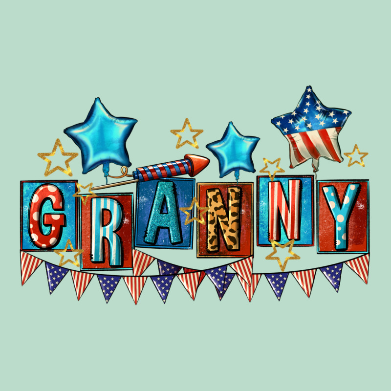American Granny 4th Of July Premium Hoodie by CowGirlArtShop | Teevron