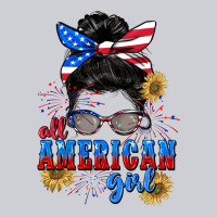All American Girl 4th Of July Urban Hoodie | Teevron