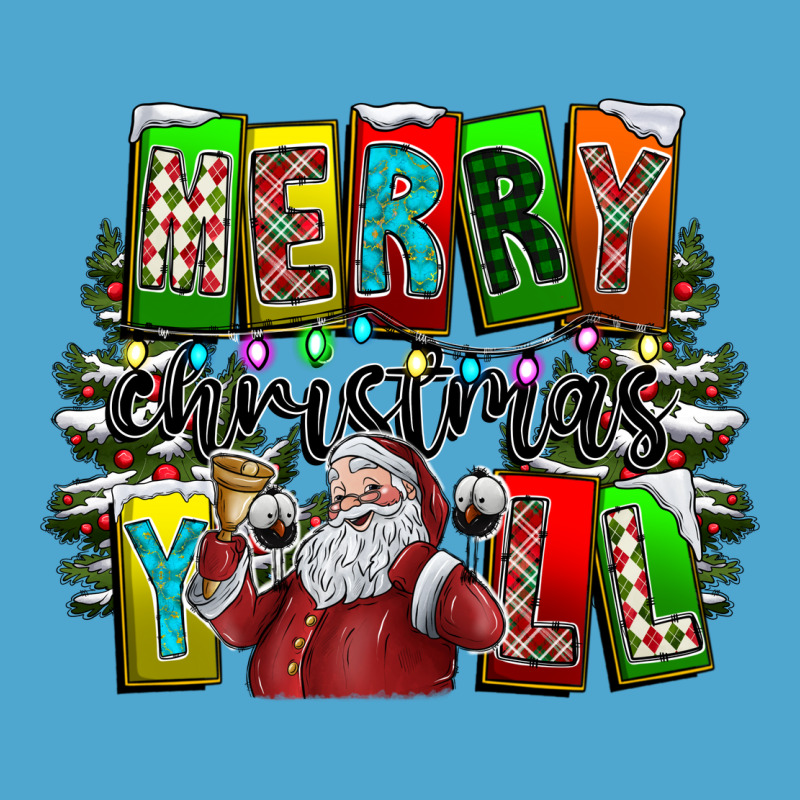 Merry Christmas Yall Premium Hoodie by CowhideDigitalArt | Teevron