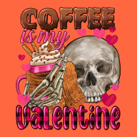 Coffee Is My Valentine Skull Premium Hoodie | Teevron