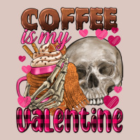 Coffee Is My Valentine Skull Premium Hoodie | Teevron