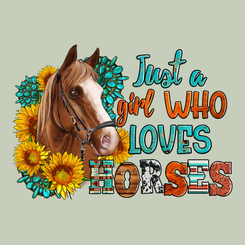 Just A Girl Who Loves Horses Ladies Tee by Artiststas | Teevron