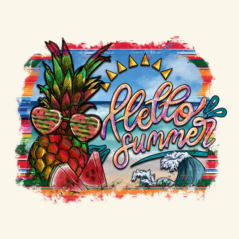 Hello Summer Premium Hoodie by SublimationCraftShop | Teevron