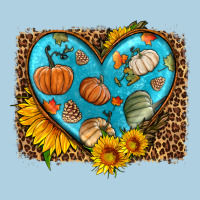 Fall Pattern Heart With Leopard Background Premium Hoodie | Teevron