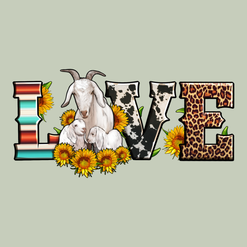 Love Goats Serape Cowhide Leopard Goat Family Ladies Tee by Artiststas | Teevron