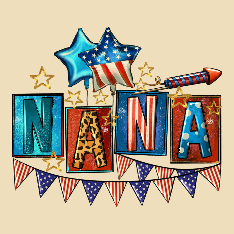 American Nana 4th Of July Premium Hoodie by CowGirlArtShop | Teevron