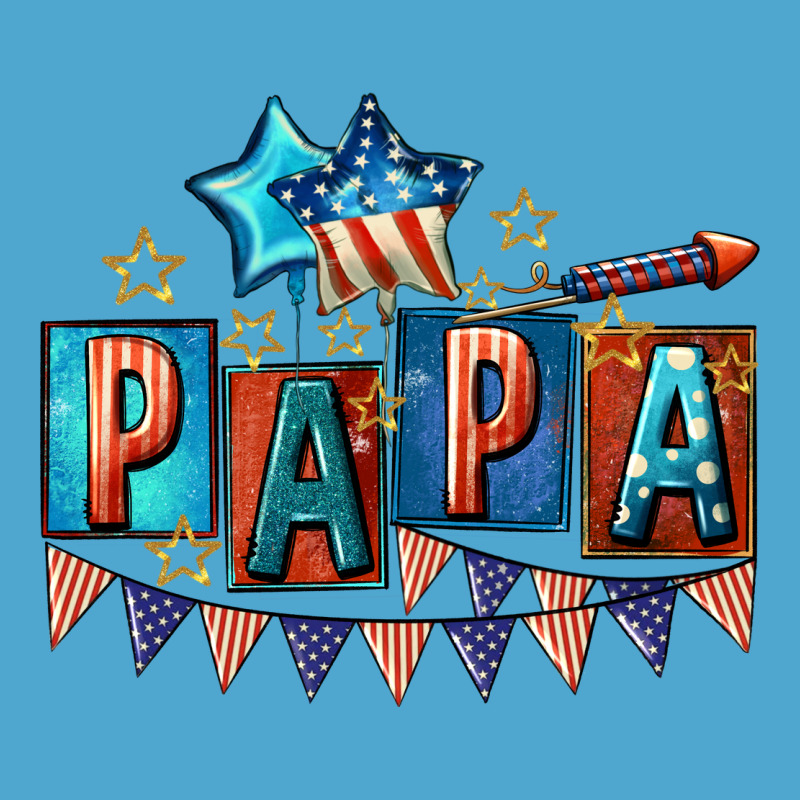 American Papa 4th Of July Premium Hoodie by CowGirlArtShop | Teevron