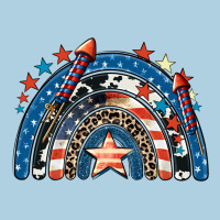 American Rainbow 4th Of July Premium Hoodie | Teevron