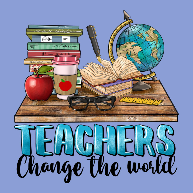 Teachers Change The World Long Sleeve Tee by BarkalooDesign | Teevron