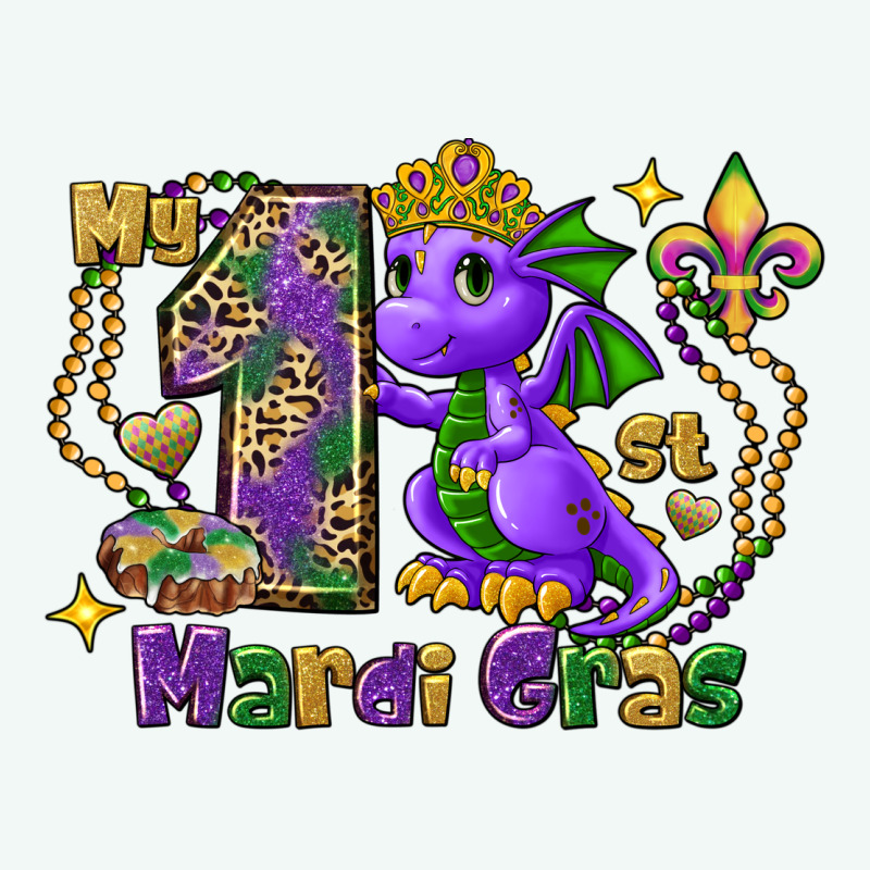 Dragon My First Mardi Gras Premium Hoodie by FaDigitalArtStudio | Teevron