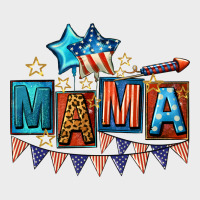 All American Mama 4th Of July Urban Hoodie | Teevron