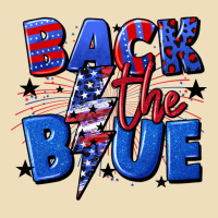 Back The Blue With Lightning Bolt 4th Of July Premium Hoodie | Teevron