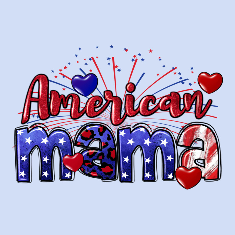 American Mama 4th Of July Urban Hoodie by CowGirlArtShop | Teevron