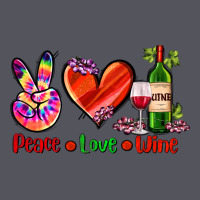 Peace Love Wine Vintage Hoodie | Teevron
