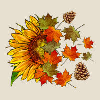 Sunflower And Autumn Leaves Urban Hoodie | Teevron