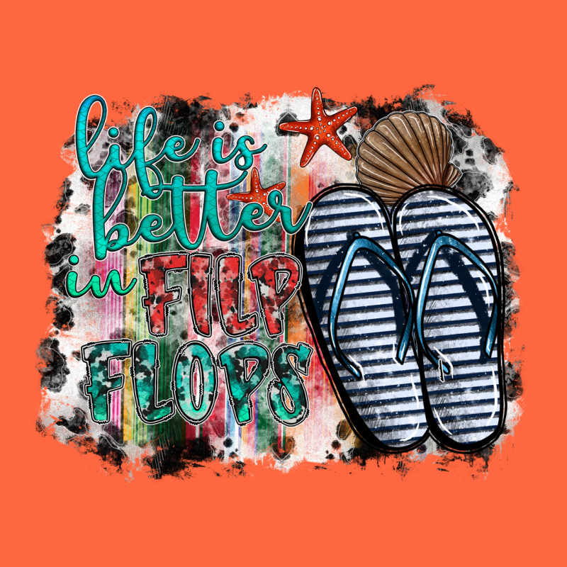 Life Is Better In Fılp Flops Premium Hoodie by SublimationCraftShop | Teevron