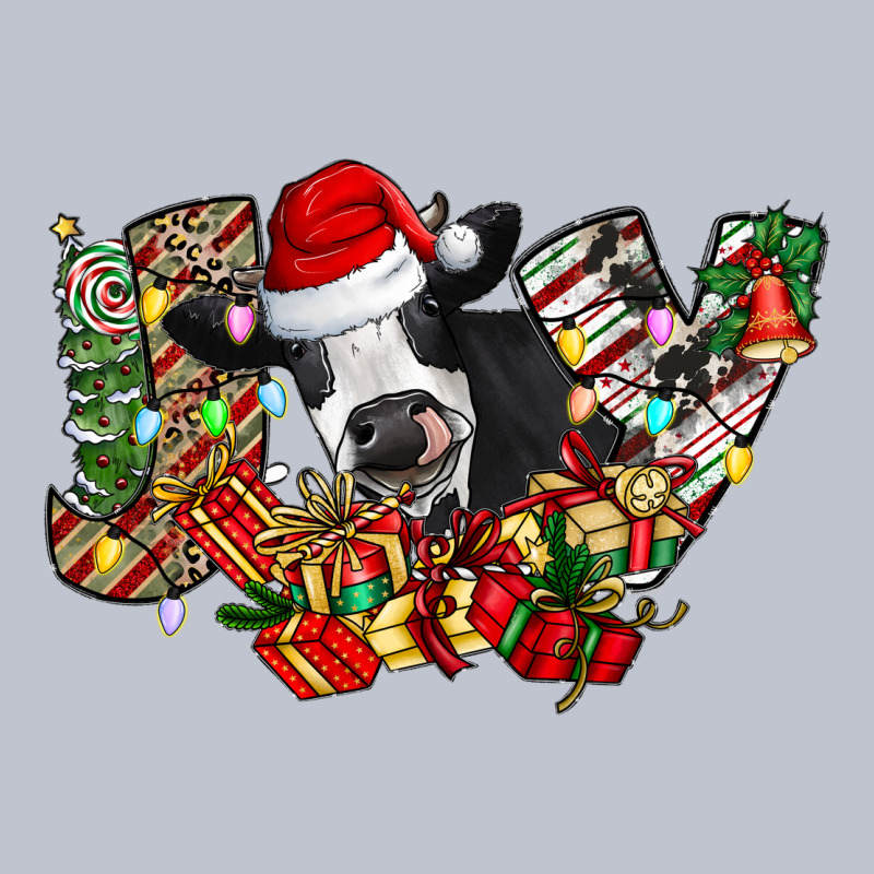 Christmas Joy Cow Premium Hoodie by CowhideDigitalArt | Teevron