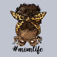 Afro Messy Bun Mom Life Premium Hoodie | Teevron