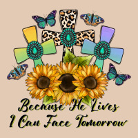 Because He Lives I Can Face Tomorrow Urban Hoodie | Teevron