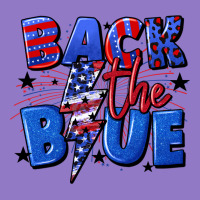 Back The Blue With Lightning Bolt 4th Of July Urban Hoodie | Teevron