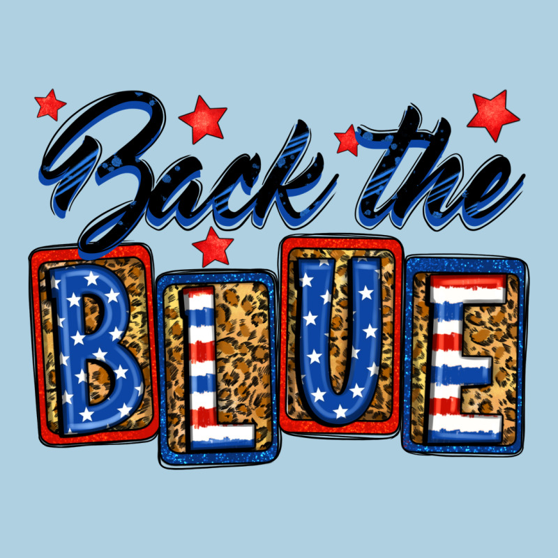 Back The Blue Premium Hoodie by Neo Western | Teevron