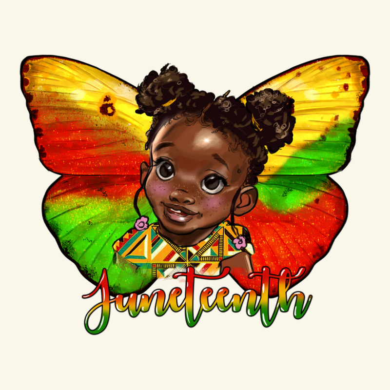 Juneteenth Butterfly Black Girl Premium Hoodie by HRA Design Shop | Teevron