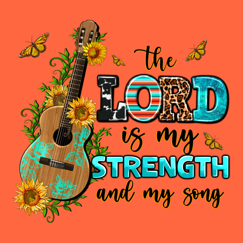 The Lord Is My Strength And My Song Guitar With Su Premium Hoodie by AdoDesignShop | Teevron