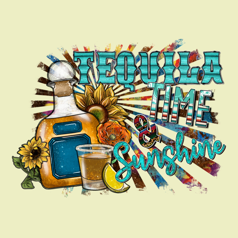 Tequila Time & Sunshine Urban Hoodie by SublimationCraftShop | Teevron