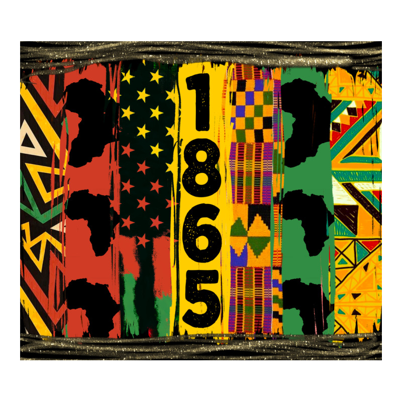Juneteenth 1865 Tumbler Premium Hoodie by HRA Design Shop | Teevron