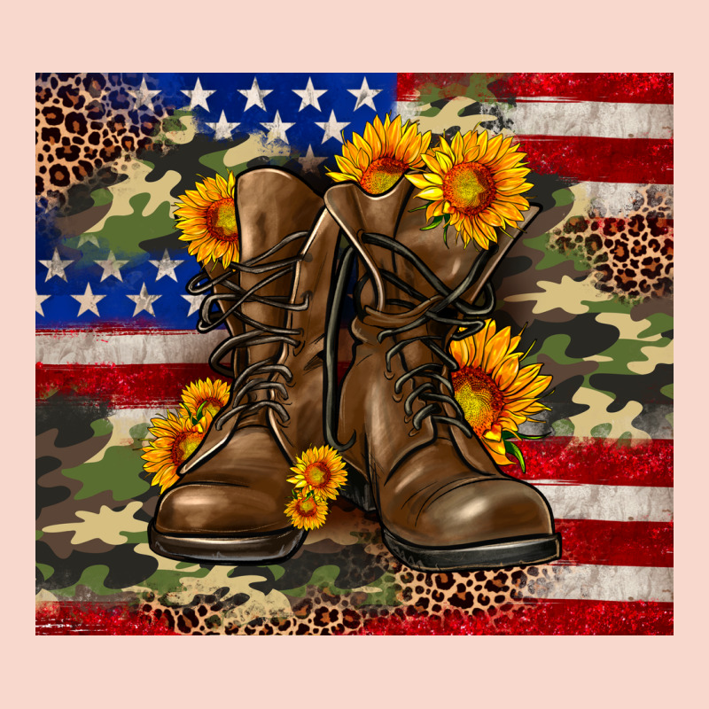 Army Usa Lag Leopard Camouflage Sunflower 20oz Urban Hoodie by Neo Western | Teevron