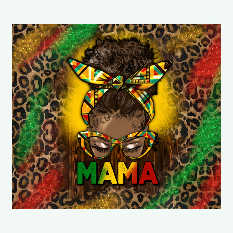 Juneteenth Afro Bun Mama Tumbler Premium Hoodie by HRA Design Shop | Teevron