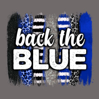 Back The Blue Brushstrokes Urban Hoodie | Teevron