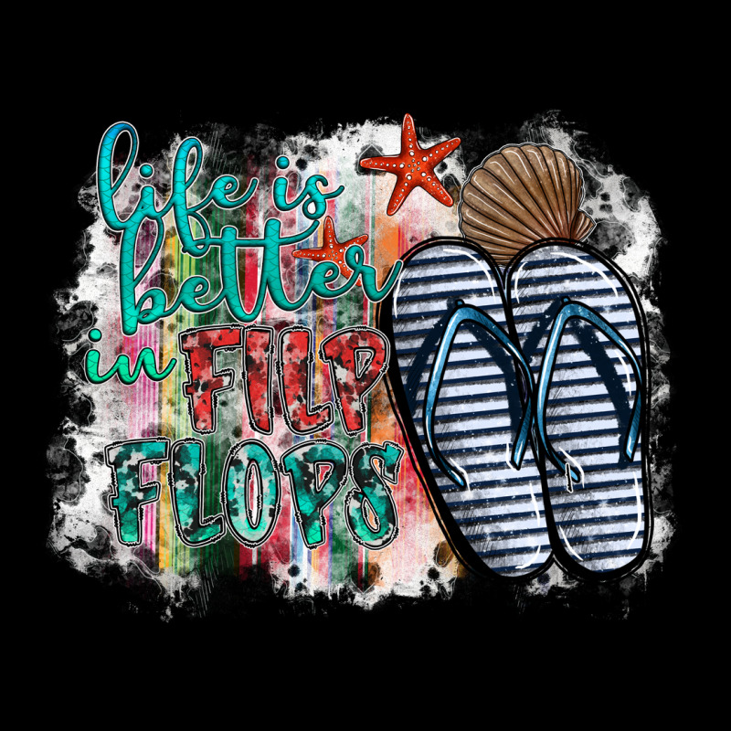 Life Is Better In Fılp Flops Urban Hoodie by SublimationCraftShop | Teevron