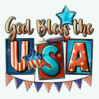 God Bless The Usa 4th Of July Premium Hoodie | Teevron